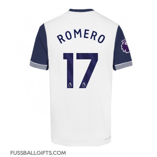 Tottenham Hotspur Cristian Romero #17 Fußballbekleidung Heimtrikot 2024-25 Kurzarm